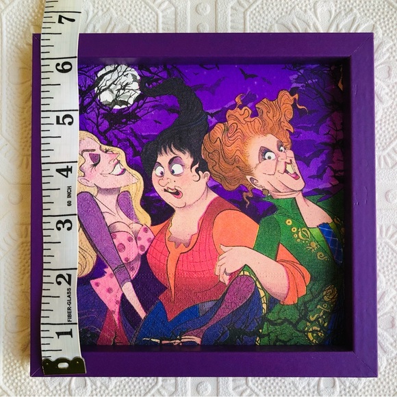 Handmade Halloween Hocus Pocus Frame Decor - Picture 4 of 9